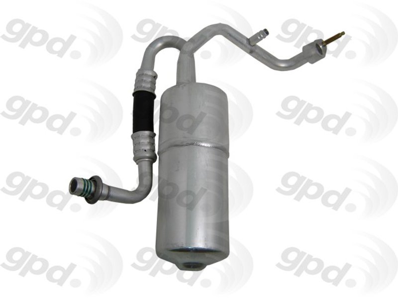 Global Parts 1411876 A/C Accumulator with Hose Assembly