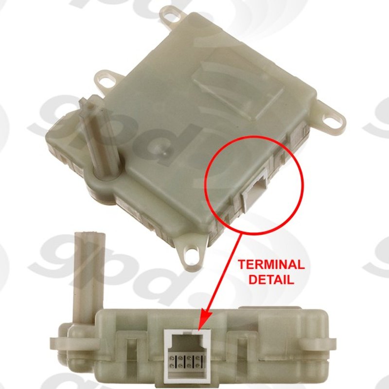 Global Parts 1711902 HVAC Mode Door Actuator
