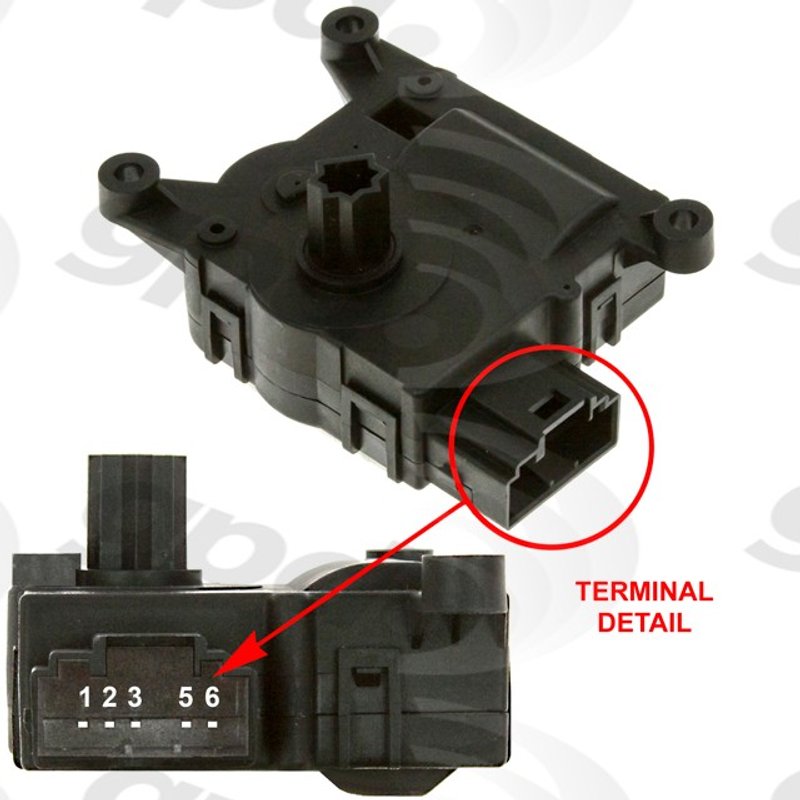 Global Parts 1712288 HVAC Mode Door Actuator
