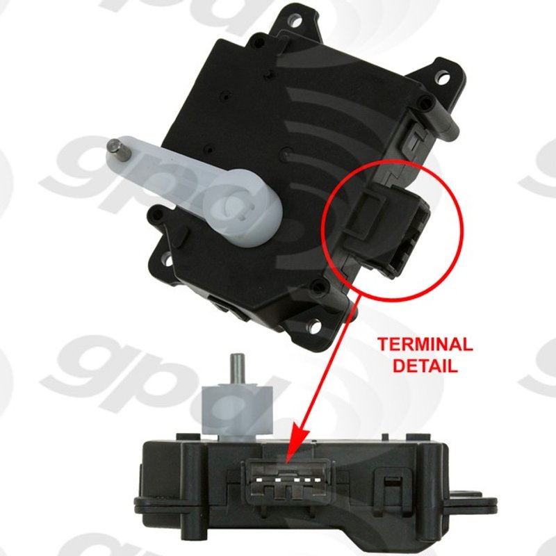 Global Parts 1712289 HVAC Mode Door Actuator