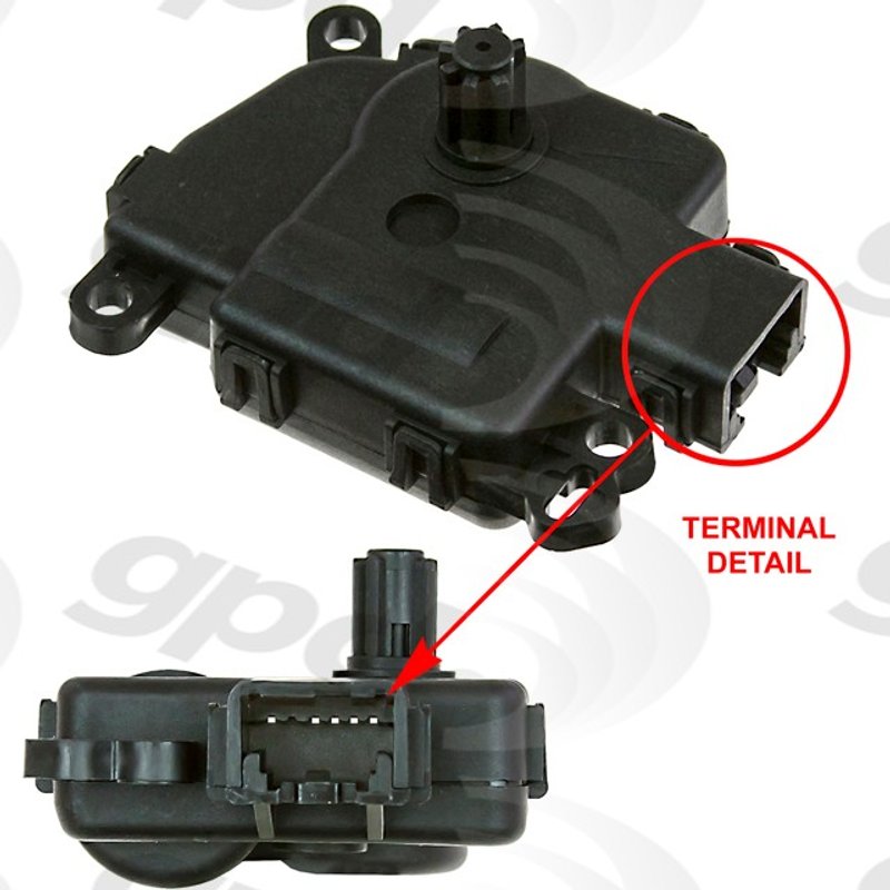 Global Parts 1712295 HVAC Recirculation Door Actuator