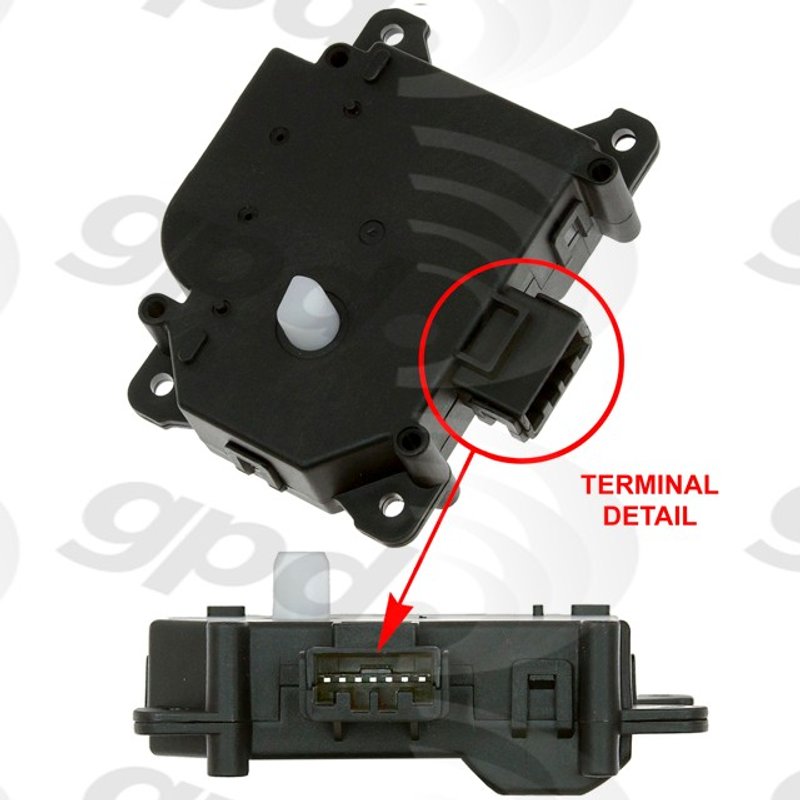 Global Parts 1712297 HVAC Recirculation Door Actuator