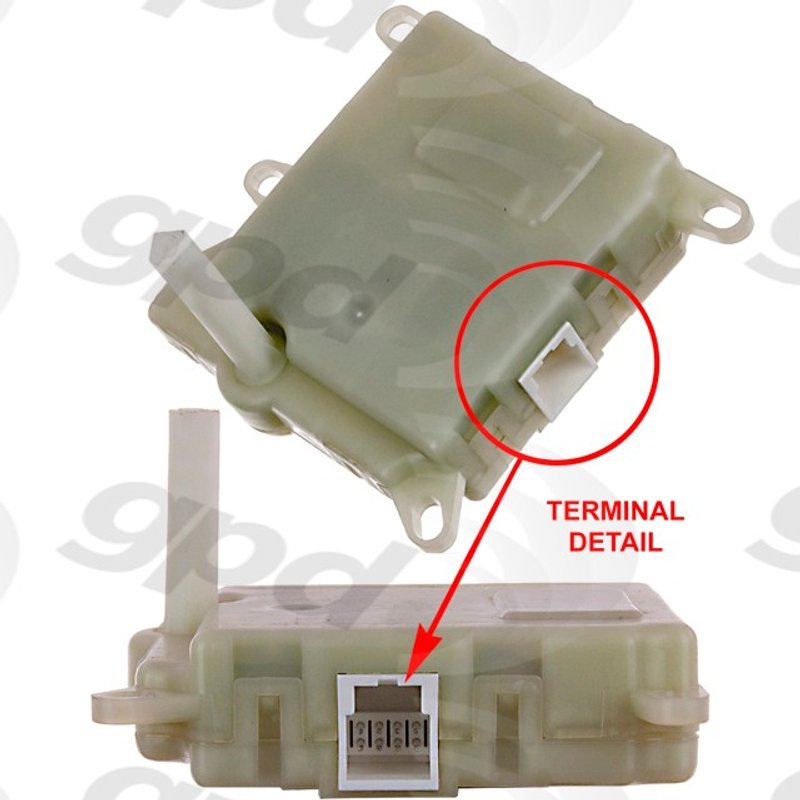 Global Parts 1712303 HVAC Blend Door Actuator