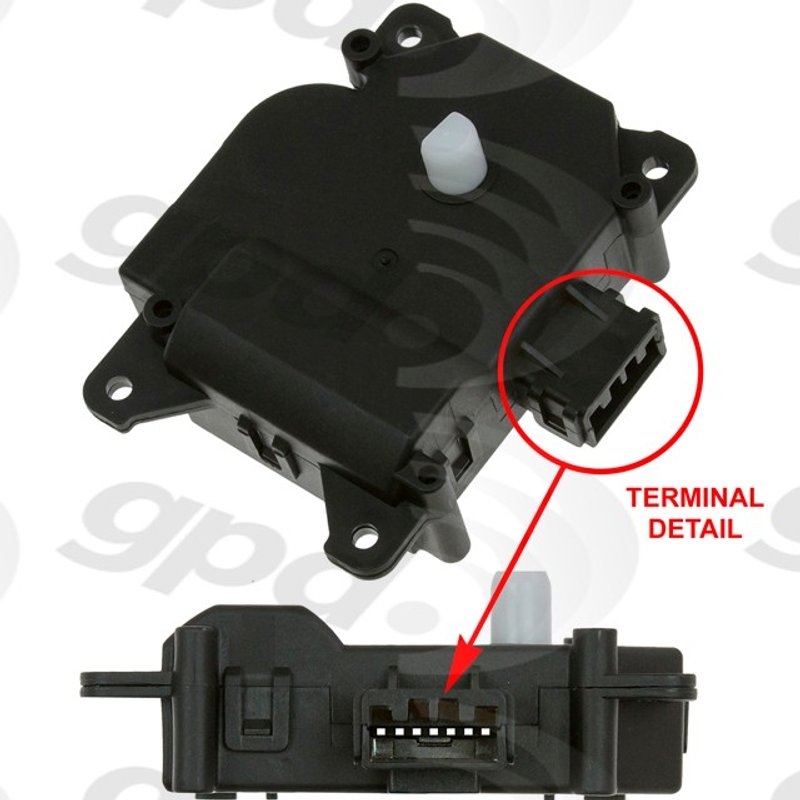 Global Parts 1712323 HVAC Recirculation Door Actuator