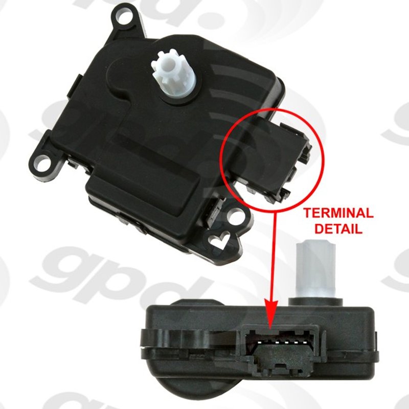 Global Parts 1712333 HVAC Mode Door Actuator