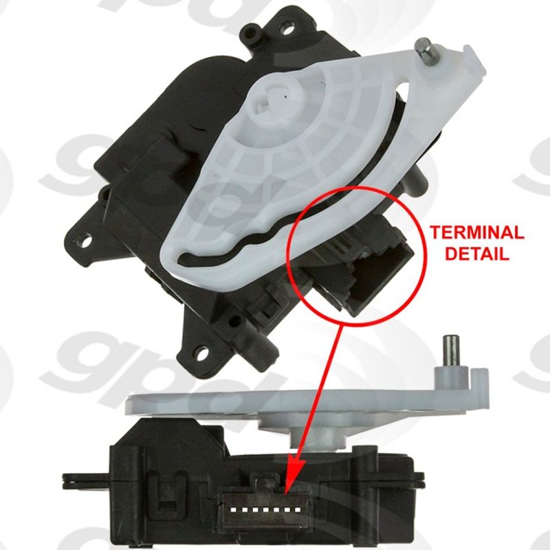 Global Parts 1712334 HVAC Mode Door Actuator