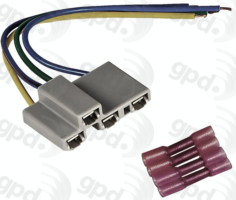 Global Parts 1712898 HVAC Blower Motor Resistor Harness