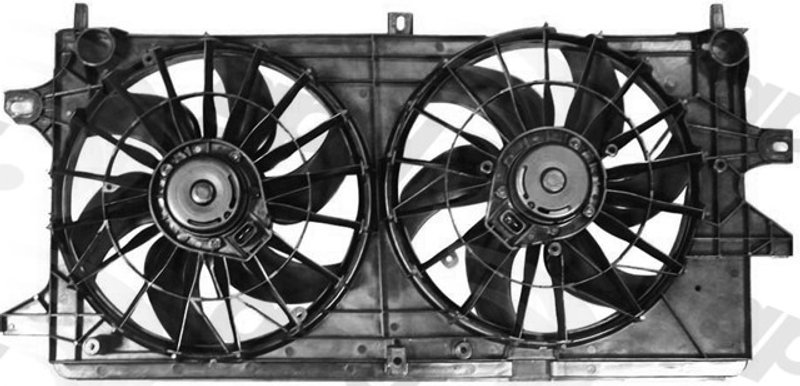 Global Parts 2811594 Engine Cooling Fan Assembly