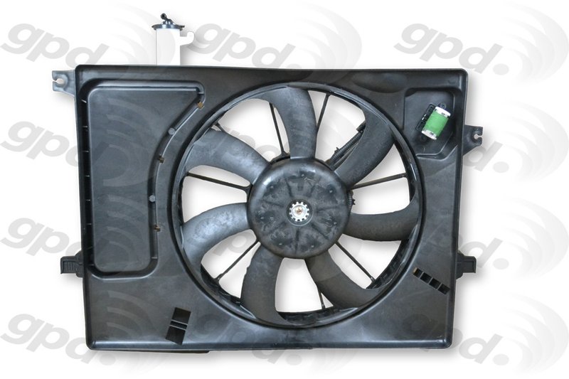 Global Parts 2811917 Engine Cooling Fan Assembly