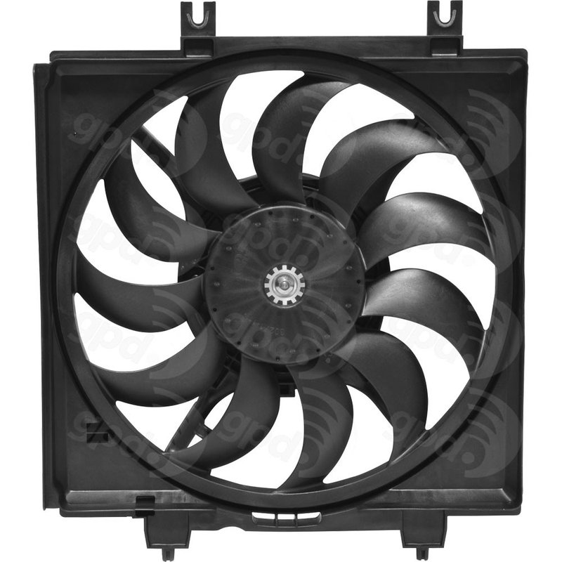 Global Parts 2812072 Engine Cooling Fan Assembly - Right