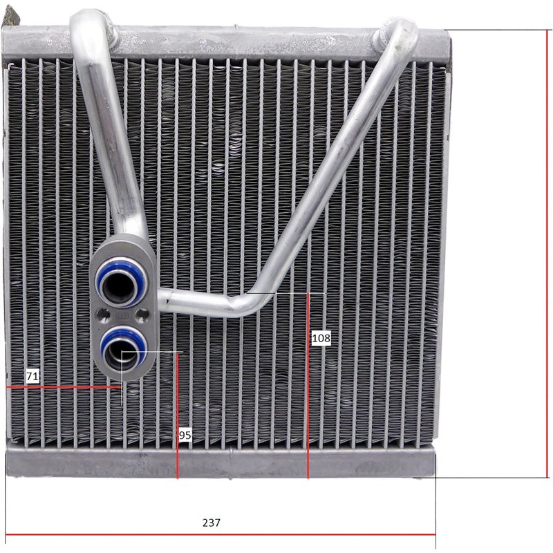 Global Parts 4712302 A/C Evaporator Core
