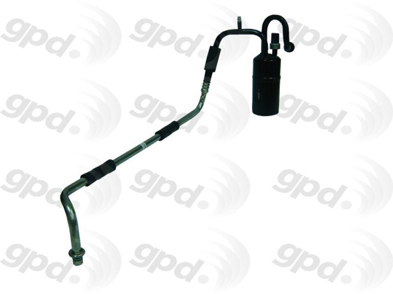 Global Parts 4811391 A/C Accumulator with Hose Assembly