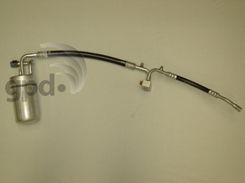 Global Parts 4811402 A/C Accumulator with Hose Assembly