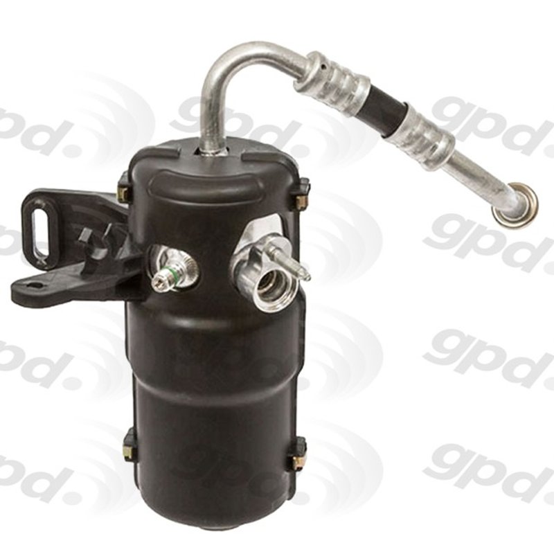 Global Parts 4811600 A/C Accumulator with Hose Assembly