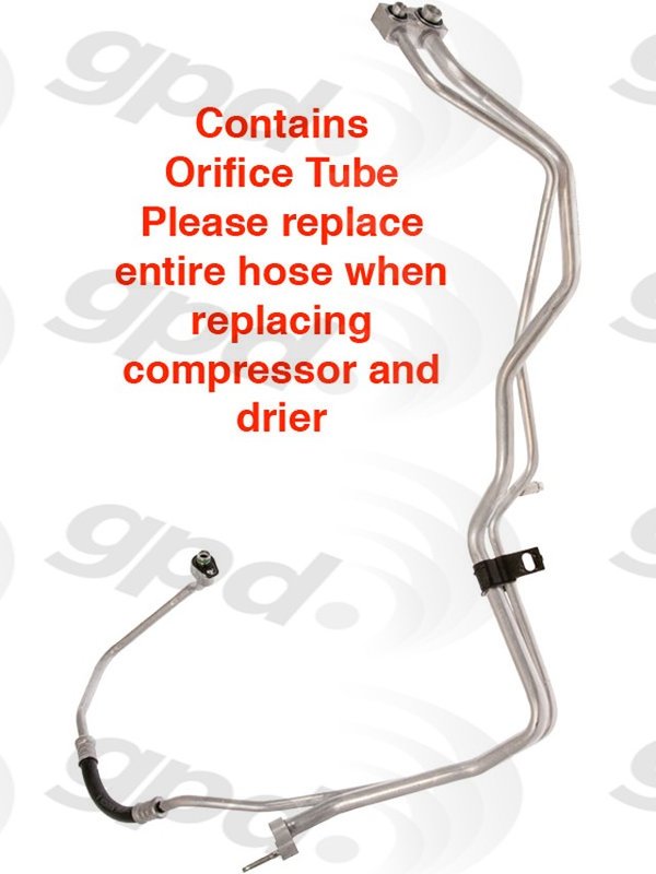 Global Parts 4812436 A/C Suction and Liquid Line Hose Assembly