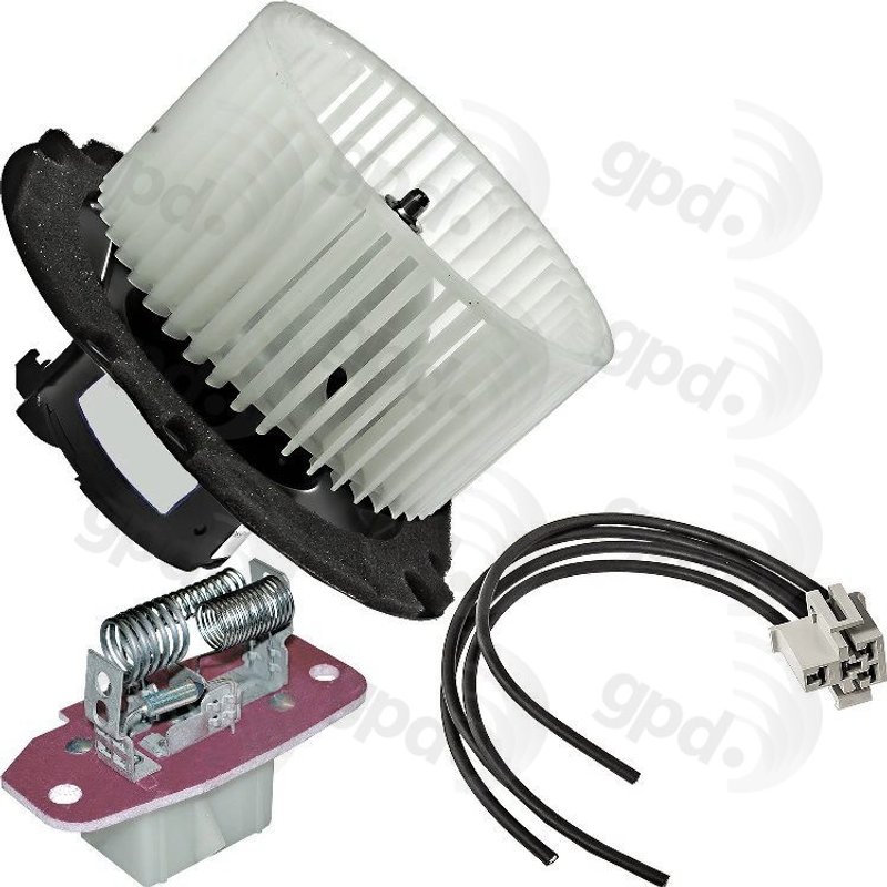 Global Parts 9311247 HVAC Blower Motor Kit - Front