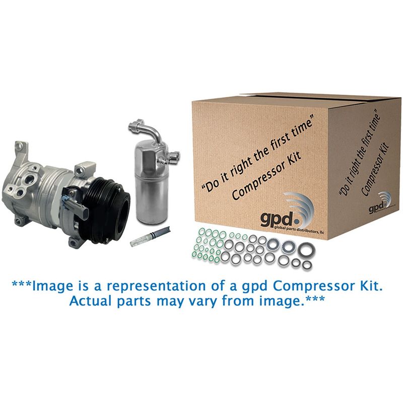 Global Parts 9612124 A/C Compressor Kit