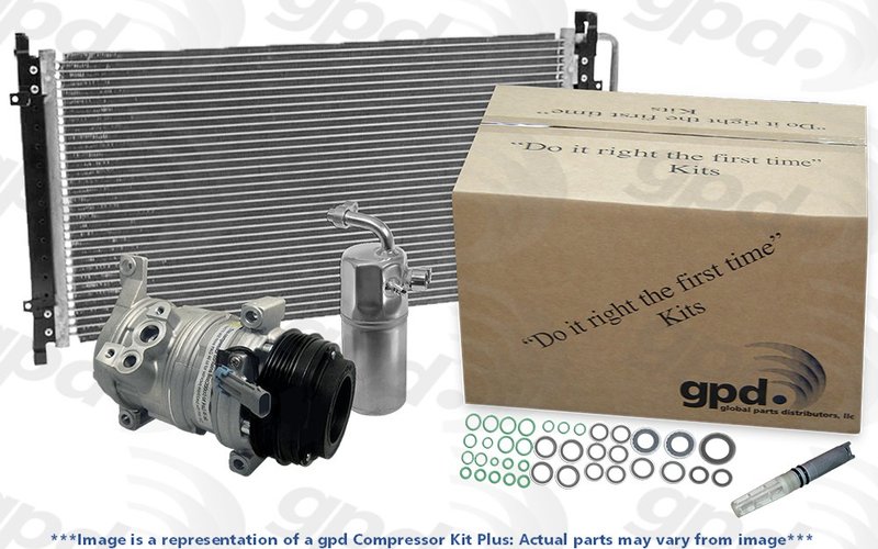 Global Parts 9631298A A/C Compressor Kit