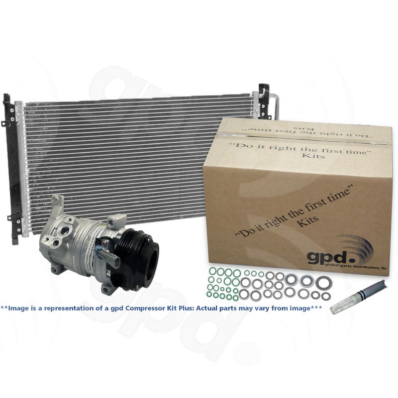 Global Parts 9631401A A/C Compressor