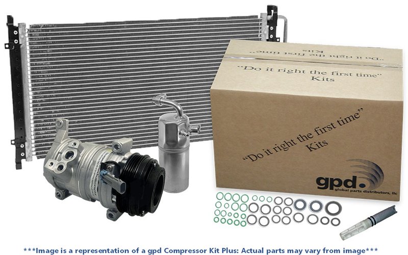 Global Parts 9631854A A/C Compressor