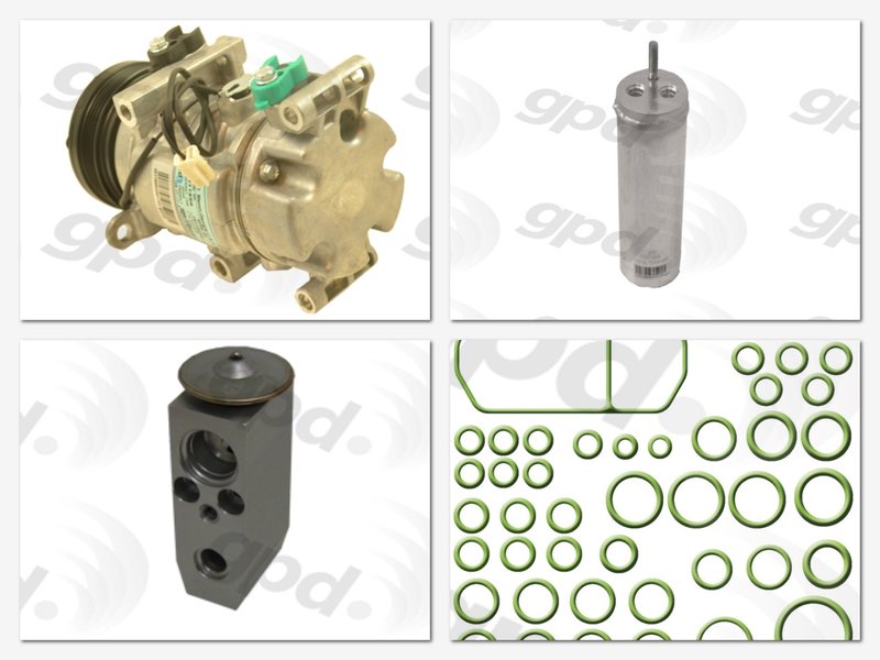 Global Parts 9643060 A/C Compressor and Component Kit