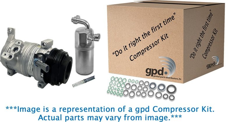 Global Parts 9645120 A/C Compressor Kit