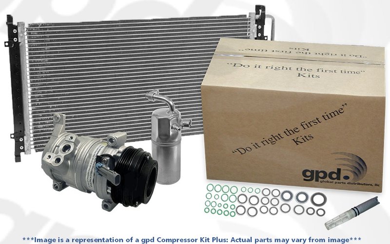 Global Parts 9711682A A/C Compressor Kit