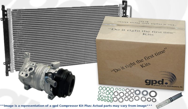 Global Parts 9748401A A/C Compressor Kit