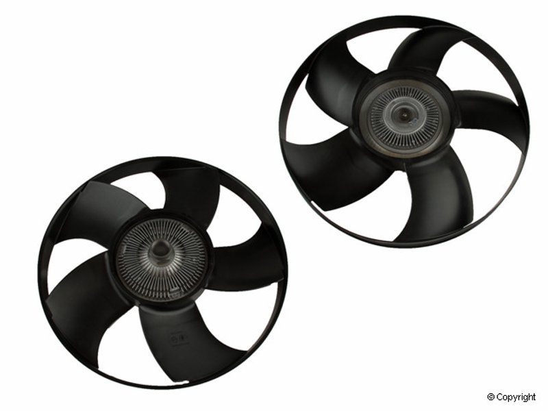 Genuine 0002007323 Engine Cooling Fan Assembly