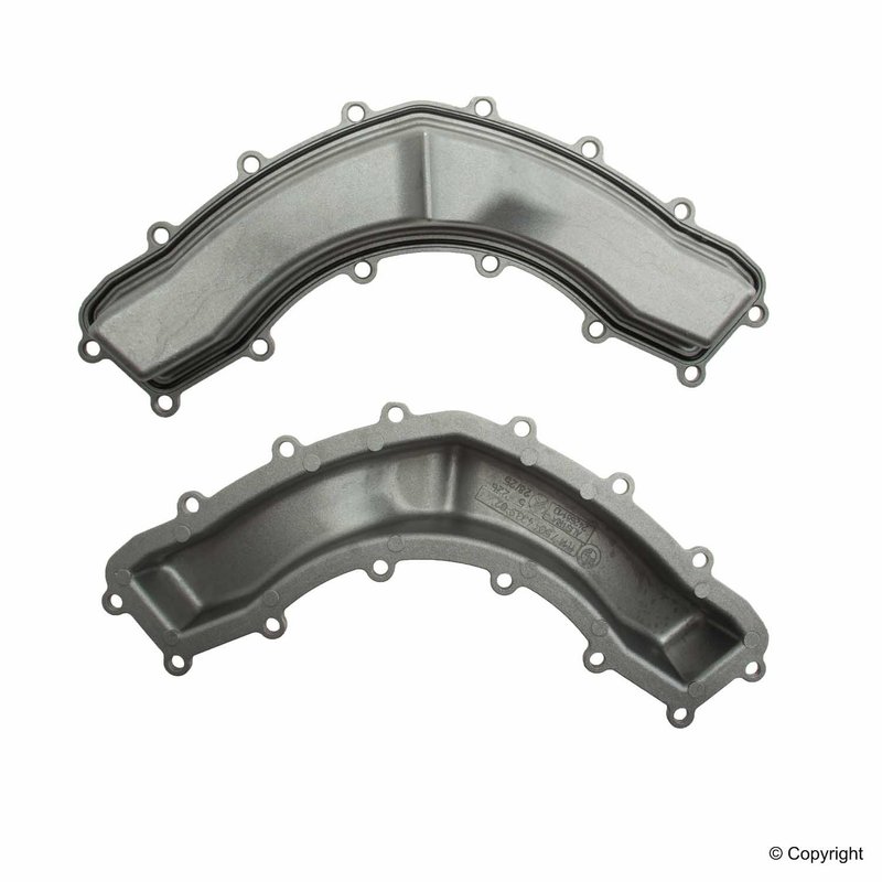 Genuine 11147504376 Engine Block Cover - Rear
