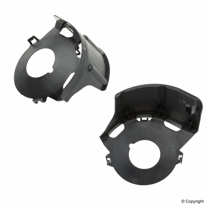 Genuine 1643280504 Suspension Spring Plate Cover - Rear Left