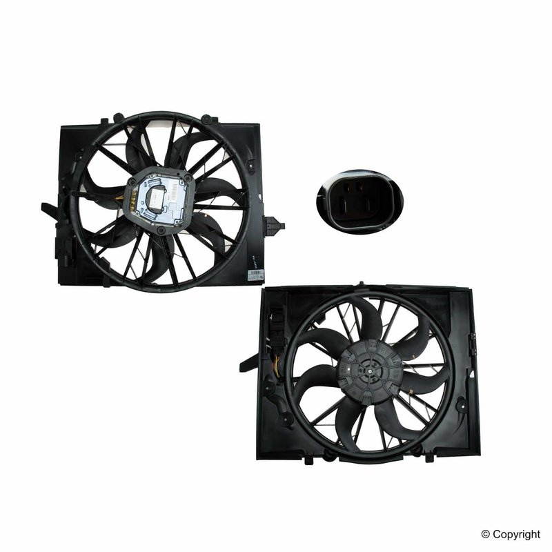 Genuine 17427524881 Engine Cooling Fan Assembly