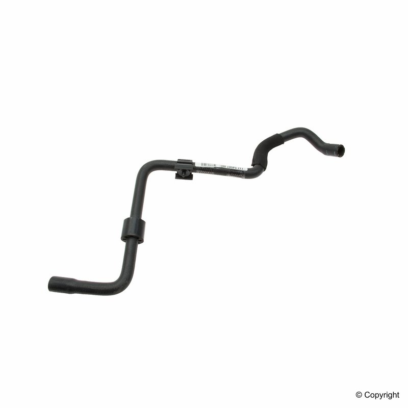 Genuine 1J0122109CD Engine Coolant Reservoir Hose - Lower