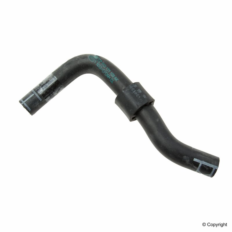 Genuine 1K0121109AK Engine Coolant Reservoir Hose - Lower