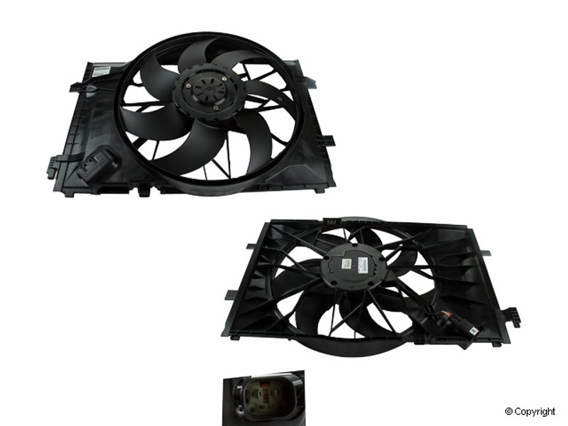 Genuine 2035001693 Engine Cooling Fan Assembly