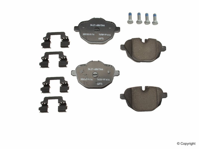 Genuine 34216862202 Disc Brake Pad Set - Rear