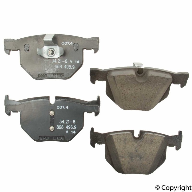 Genuine 34216868497 Disc Brake Pad Set - Rear