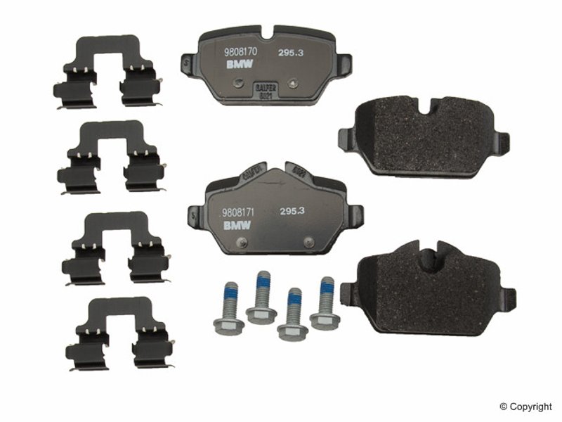 Genuine 34219808172 Disc Brake Pad Set - Rear
