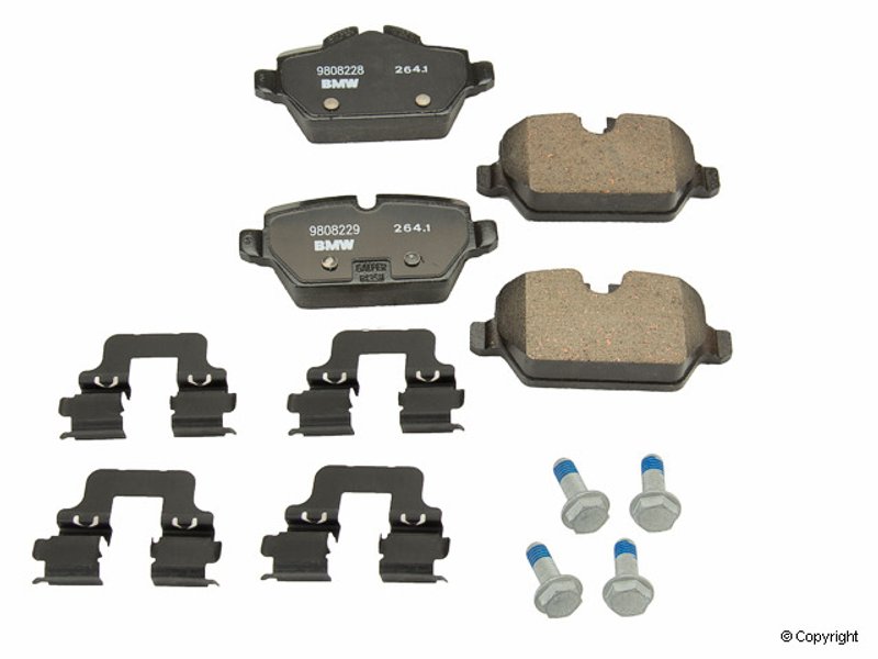 Genuine 34219808706 Disc Brake Pad Set - Rear