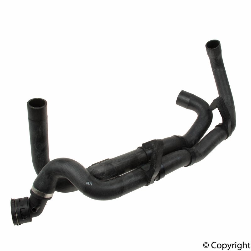 Genuine 7L0122101H Radiator Coolant Hose - Upper