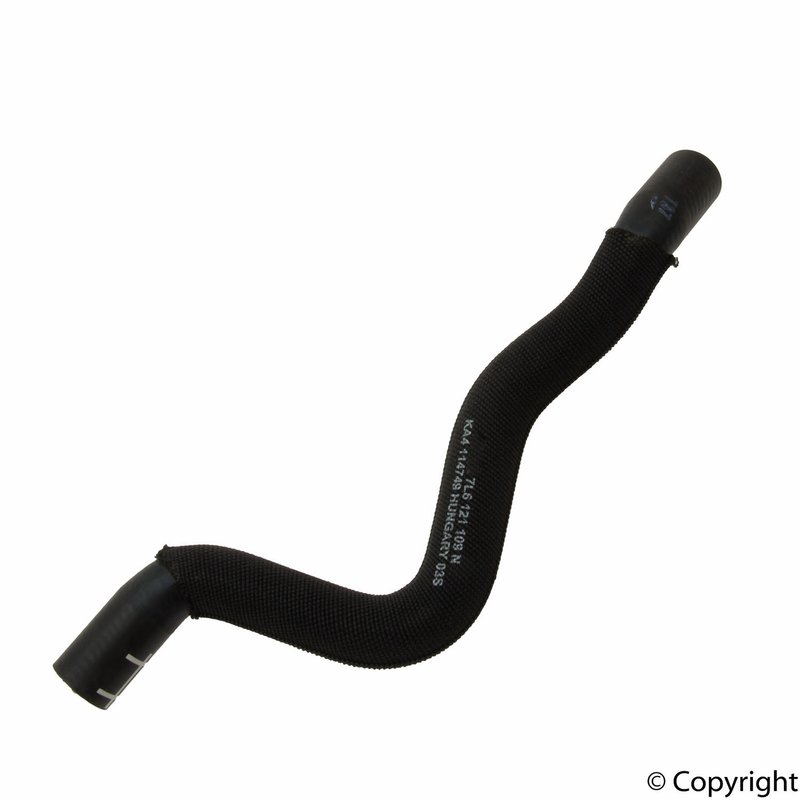 Genuine 7L6121109N Engine Coolant Reservoir Hose - Lower