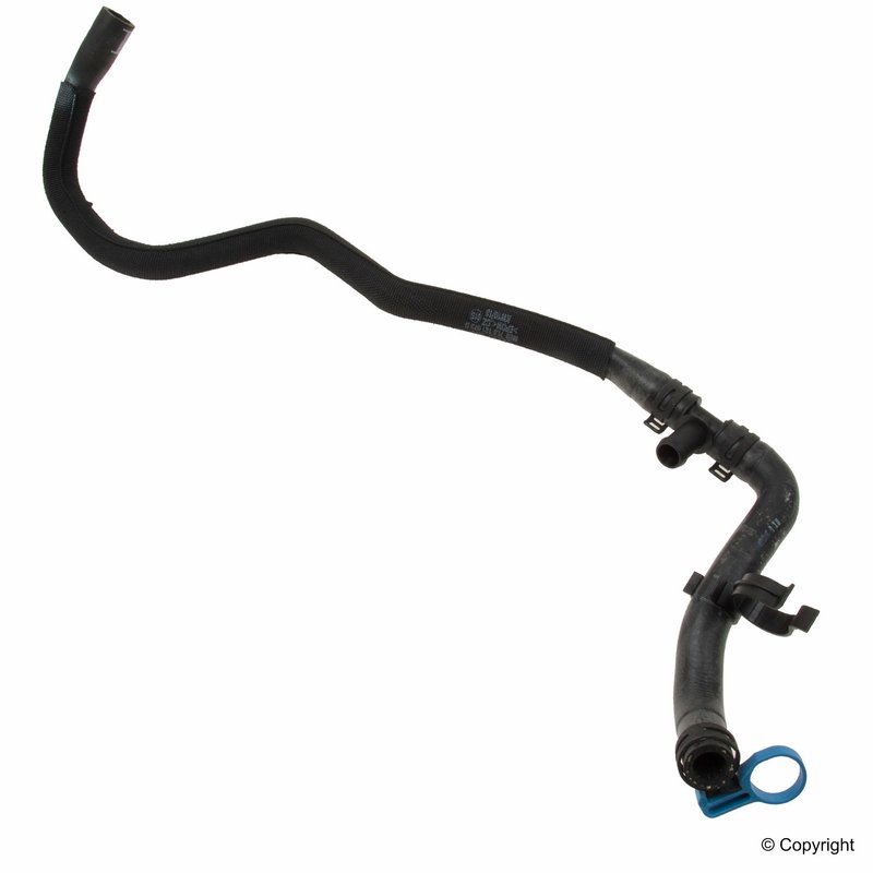 Genuine 7L8121073D Engine Coolant Reservoir Hose - Lower