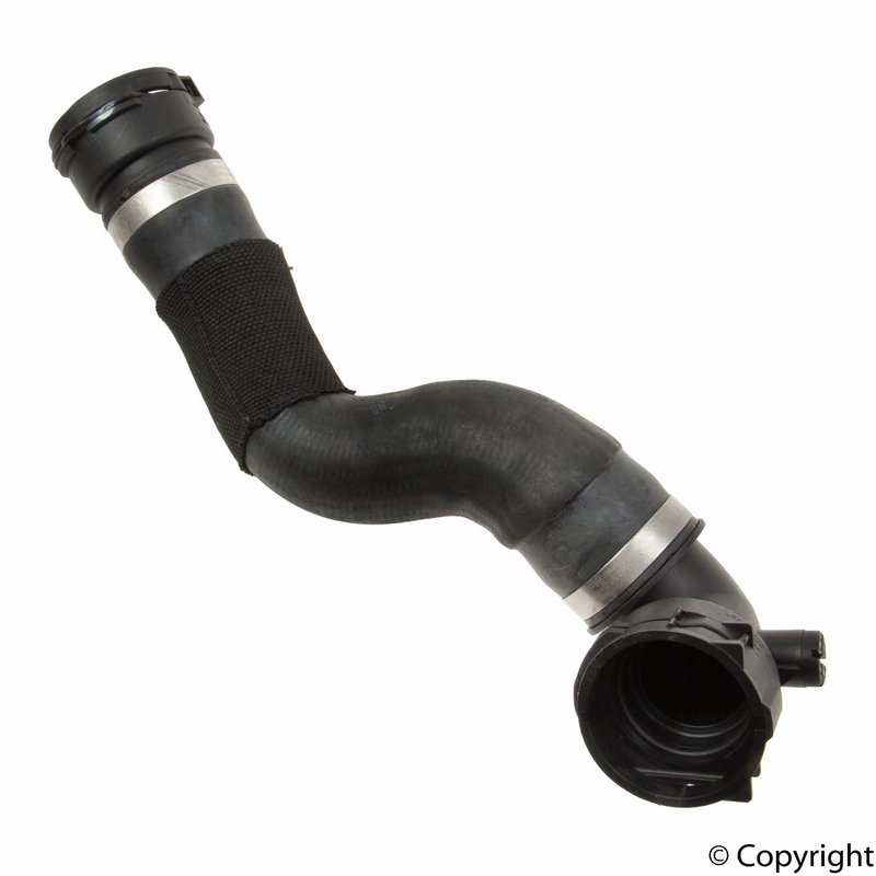 Genuine 8R0121049M Radiator Coolant Hose - Lower or Lower - Main Radiator