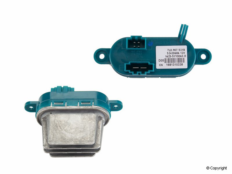 Genuine 95557234102 HVAC Blower Motor Resistor - Front or Rear