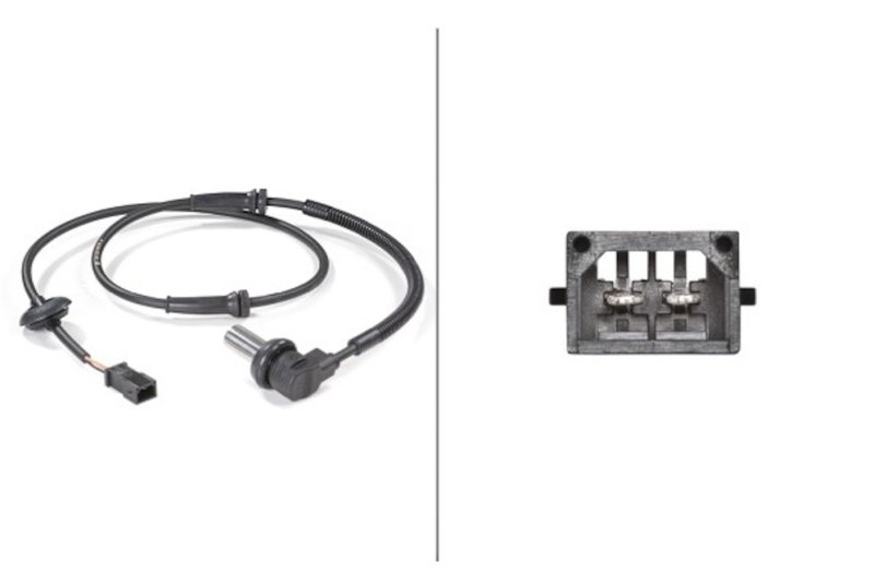 Hella 009106291 ABS Wheel Speed Sensor - Front Left or Front Right