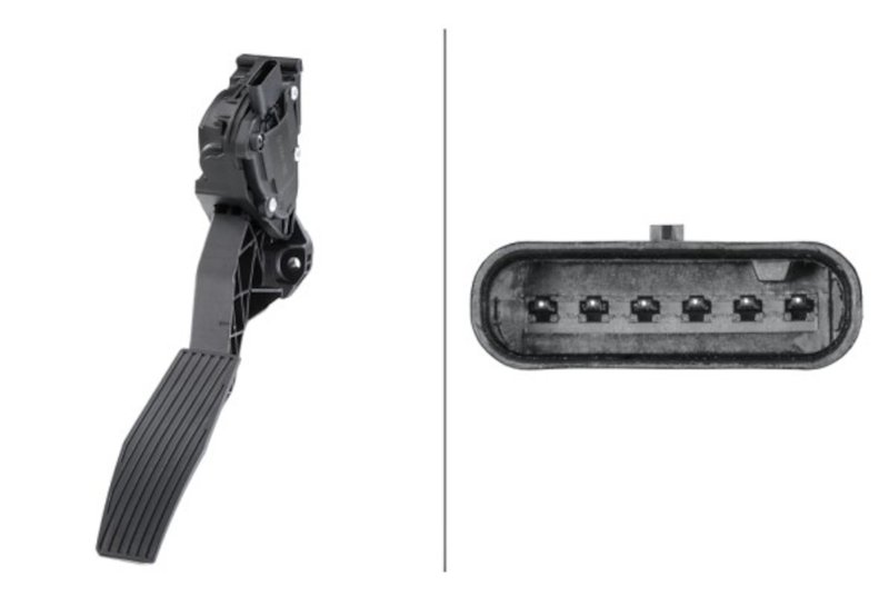 Hella 011554701 Accelerator Pedal Sensor