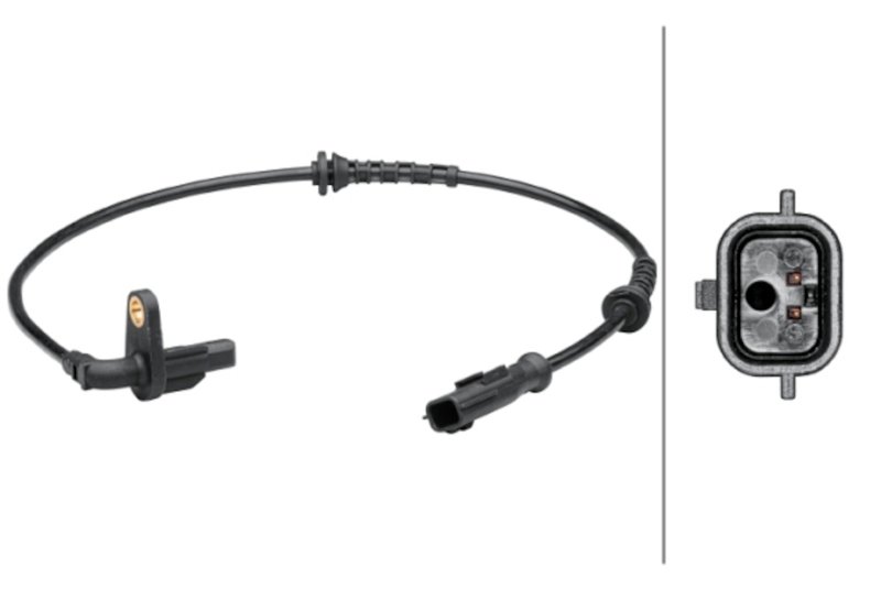 Hella 012679101 ABS Wheel Speed Sensor - Rear Left