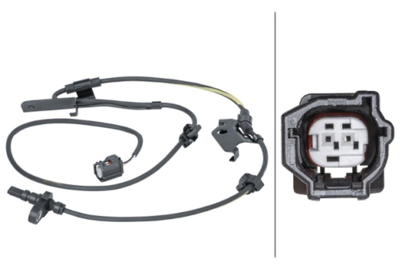 Hella 012679781 ABS Wheel Speed Sensor - Front Right