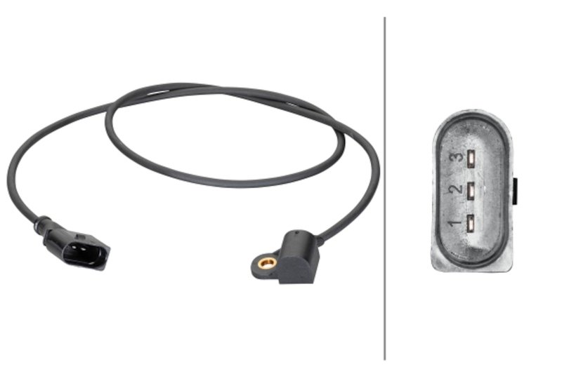Hella 013122701 Engine Camshaft Position Sensor - Center