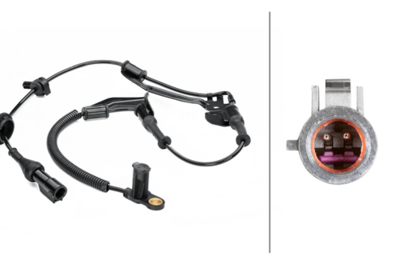 Hella 230040451 ABS Wheel Speed Sensor - Front Right